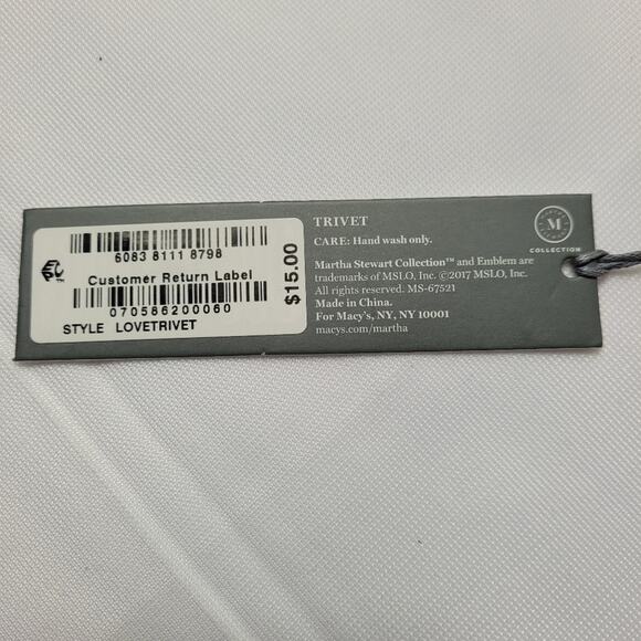 Copper Love Trivet by Martha Stewart - Picture 4 of 8